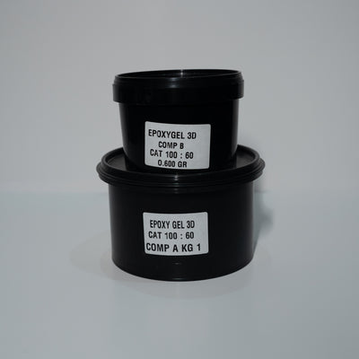 EpoxyGel 3D – Rășină epoxidică bicomponentă transparentă