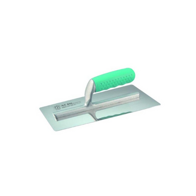 Gletiera profesionala trapezoidala din inox, colturi rotunjite, Pavan