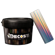 Kit folie de transfer, diverse culori - 25 mp + 2 kg adeziv