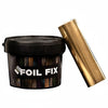 Kit folie de transfer pentru diverse culori de 25 metrii patrati 2kg cu adeziv auriu