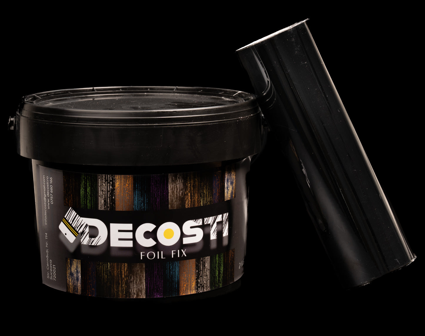 Kit folie de transfer, diverse culori - 25 mp + 2 kg adeziv