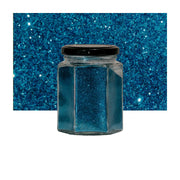 Sclipici decorativ pigment intens, pentru pereti interiori, Decosti, 200 g, albastru