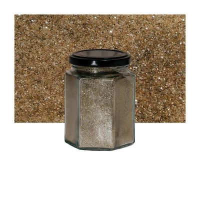 Sclipici decorativ pigment intens, pentru pereti interiori, Decosti, 200 g, auriu