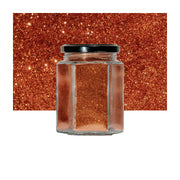 Sclipici decorativ pigment intens, pentru pereti interiori, Decosti, 200 g, cupru