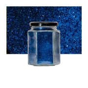 Sclipici decorativ pigment intens, pentru pereti interiori, Decosti, 200 g, safir