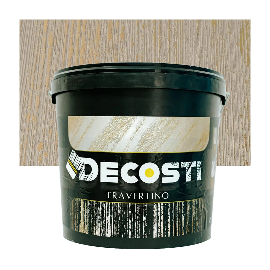 travertino tencuiala decorativa interior decosti 25 kg