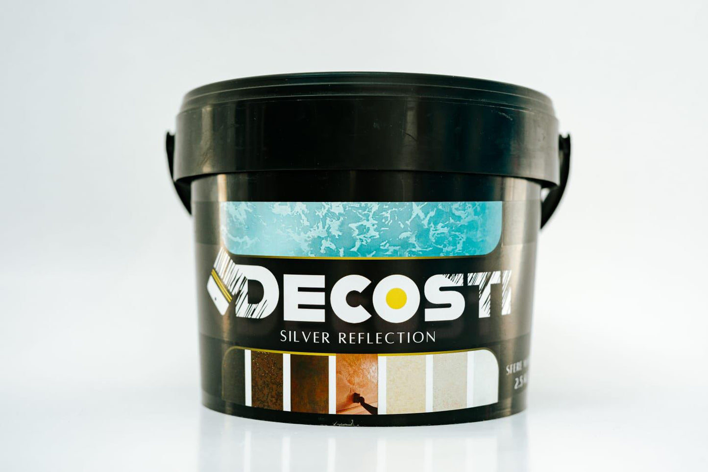 Vopsea decorativa pensulata, Silver reflection, Decosti
