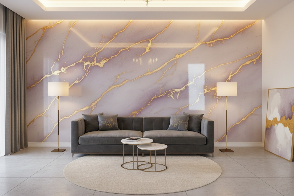 Stucco italiano efect marmura