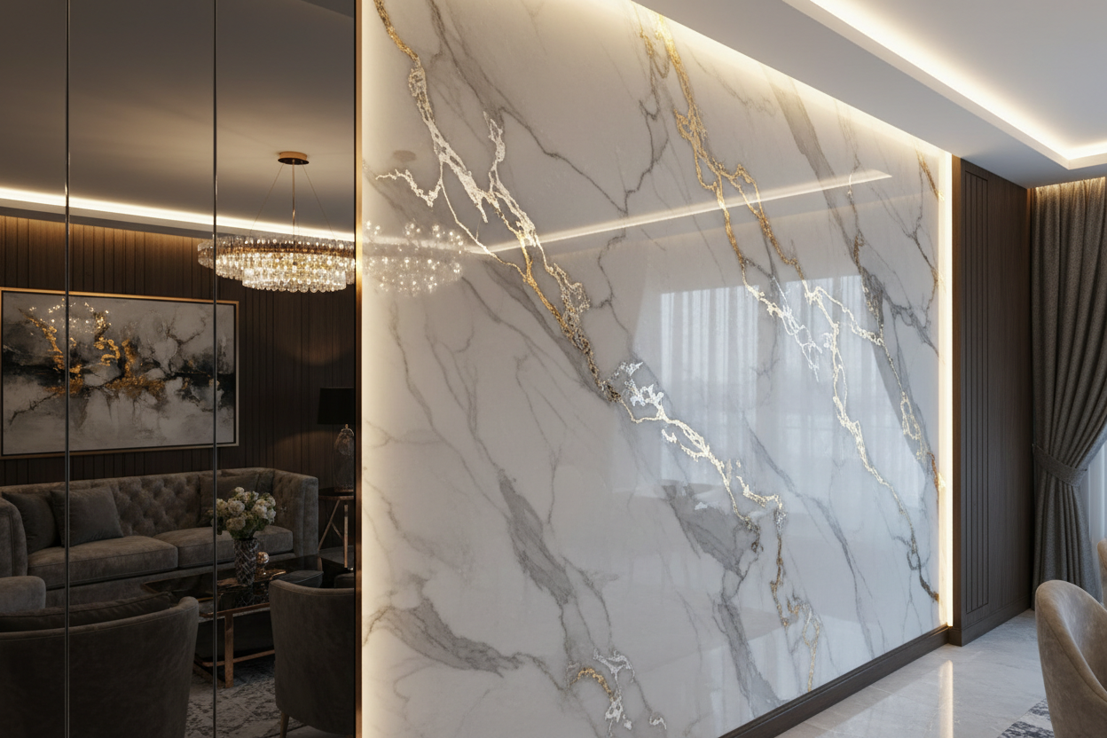 Stucco italiano efect marmura