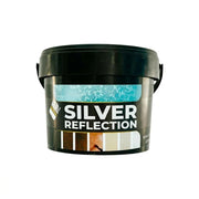 Vopsea decorativa pensulata, cu sfere de sticla, Silver reflection, Decosti