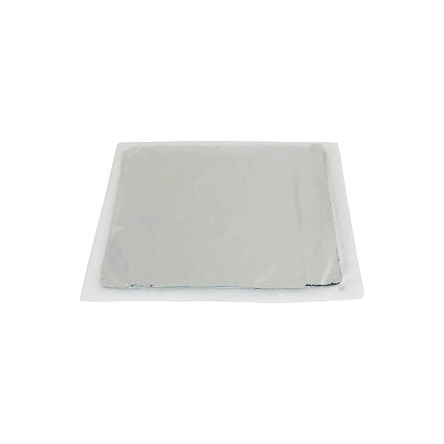 Foita decorativa stucco, argintie - 16x16 cm