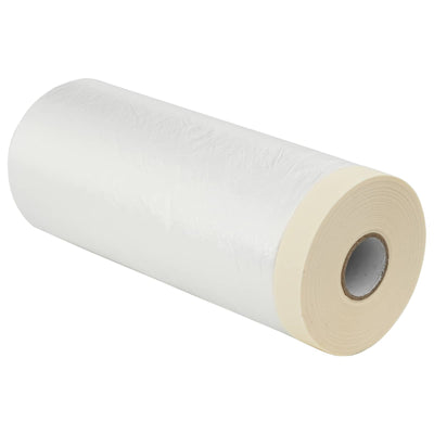 Folie de protecție HDPE transparentă cu bandă autoadezivă