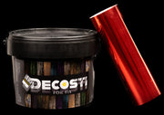 Kit folie de transfer, diverse culori - 25 mp + 2 kg adeziv