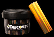 Kit folie de transfer, diverse culori - 25 mp + 2 kg adeziv