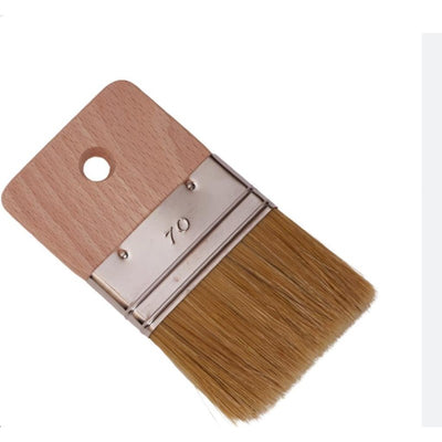 Pensula tip Spalter cu par natural, maner lemn (70x9 mm)