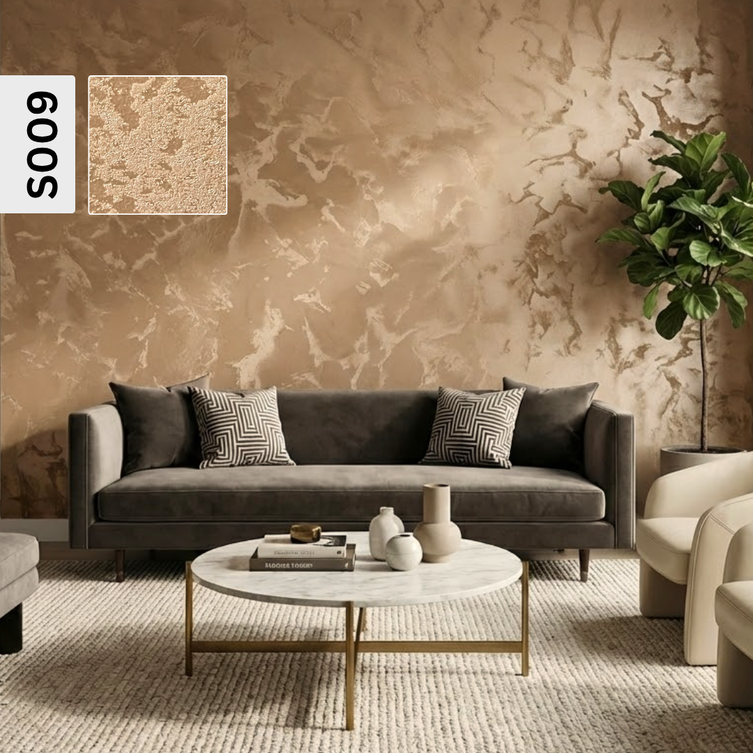 Vopsea decorativa cu reflexe perlate PERLALUX, 1L, 3L, Decosti S009 