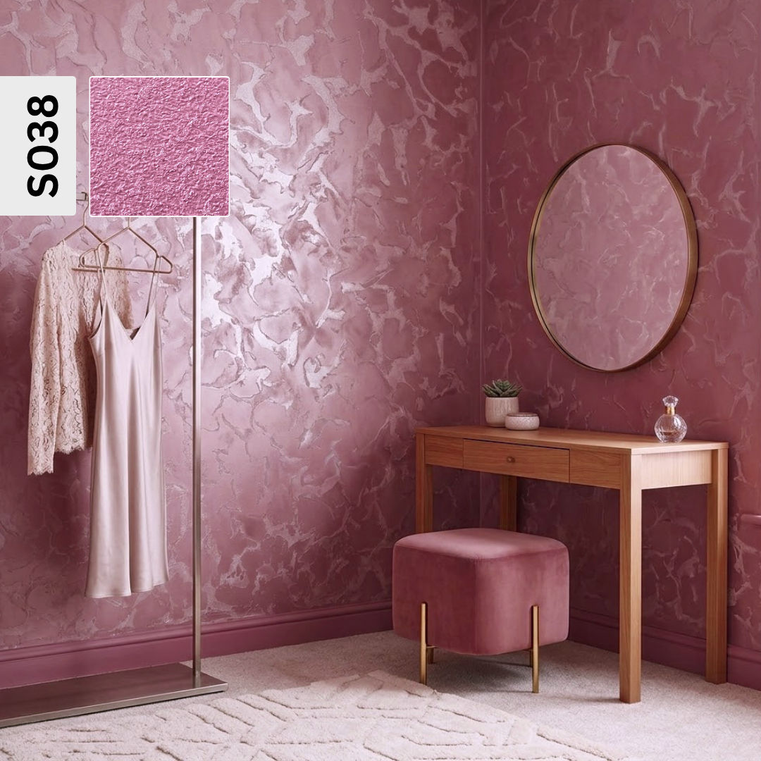 Vopsea decorativa cu reflexe perlate PERLALUX, 1L, 3L, Decosti S038