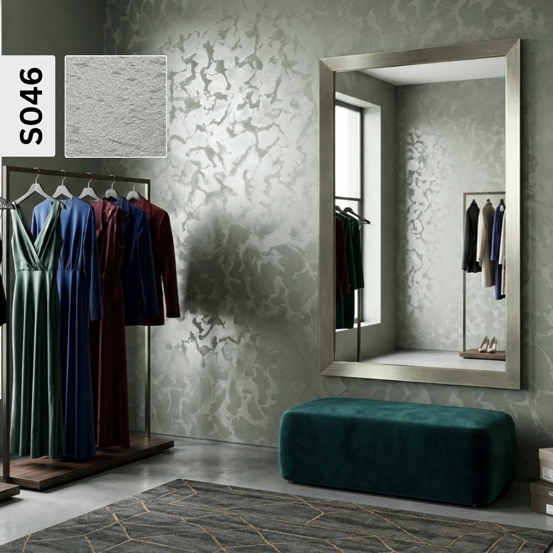 Vopsea decorativa cu reflexe perlate PERLALUX, 1L, 3L, Decosti S046