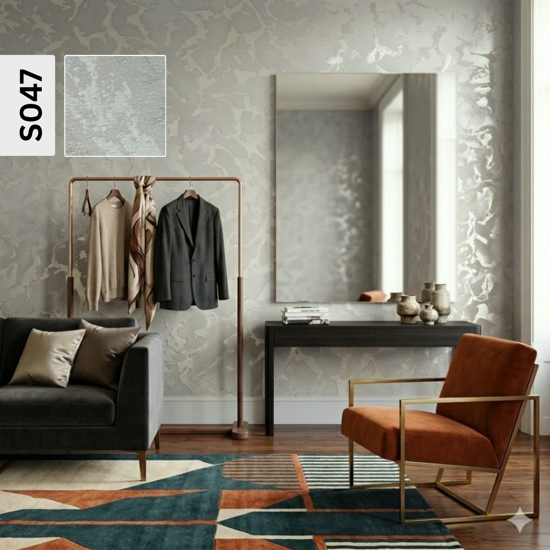 Vopsea decorativa cu reflexe perlate PERLALUX, 1L, 3L, Decosti S047