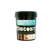 Vopsea decorativa pensulata, cu sfere de sticla, Silver reflection, Decosti