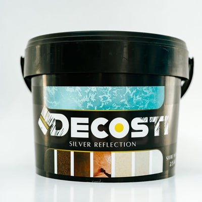Vopsea decorativa pensulata, Silver reflection, Decosti