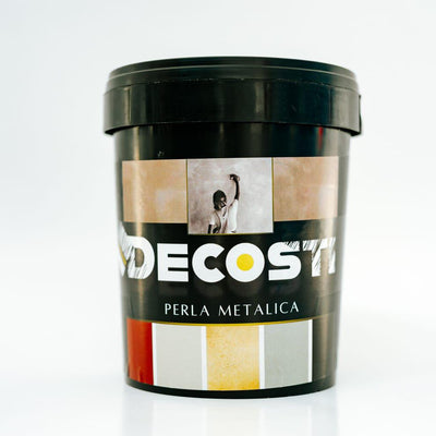 Vopsea decorativa perla metalica, Decosti