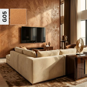 Vopsea decorativa Velvet pearl finish, Decosti (1/3 L) diverse culori G05 