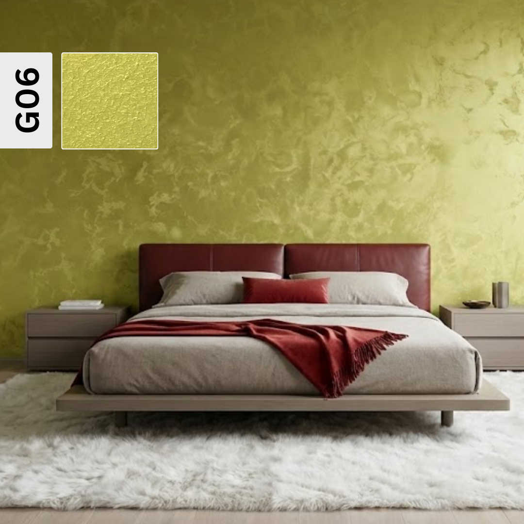 Vopsea decorativa Velvet pearl finish, Decosti (1/3 L) diverse culori G06 