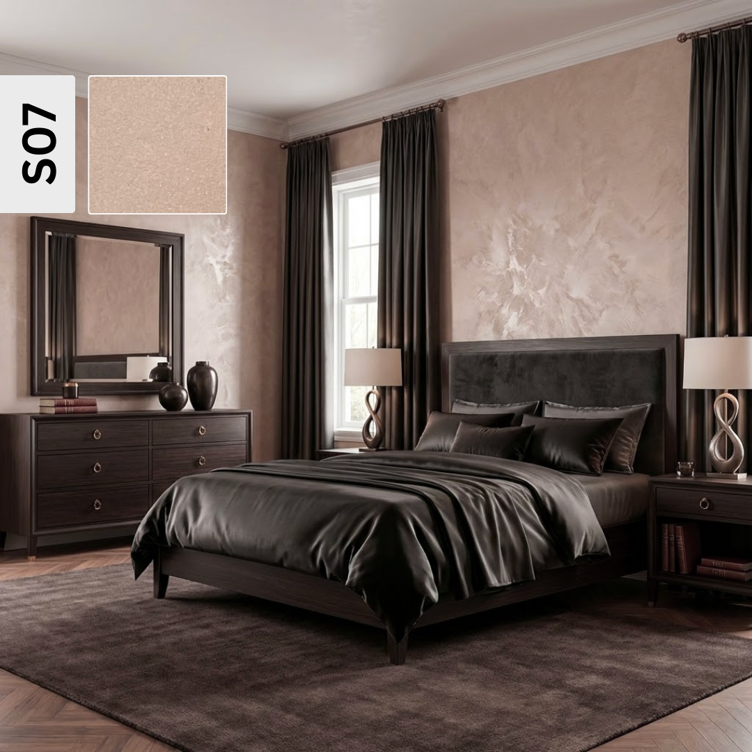 Vopsea decorativa Velvet pearl finish, Decosti (1/3 L) diverse culori S07