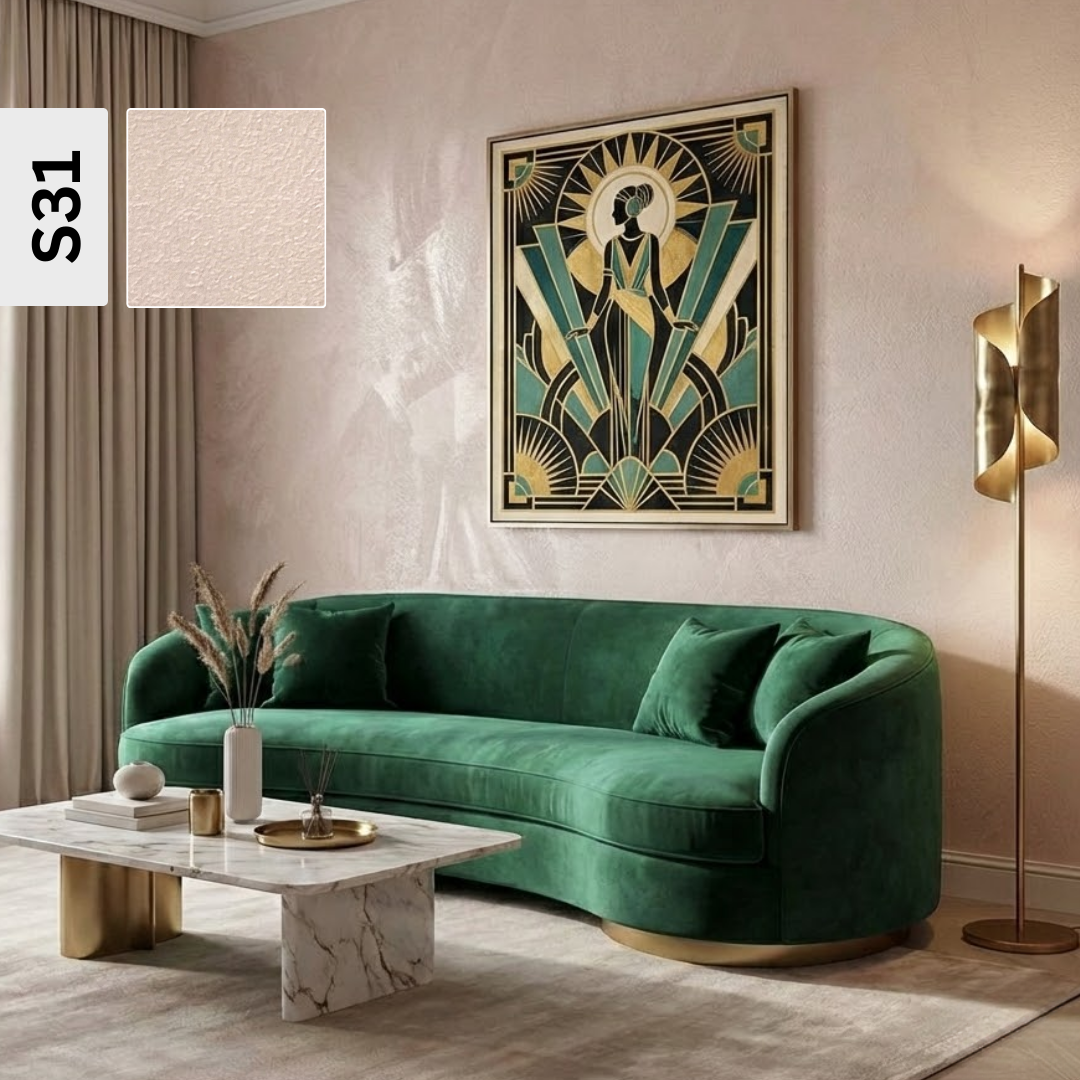 Vopsea decorativa Velvet pearl finish, Decosti (1/3 L) diverse culori S31 