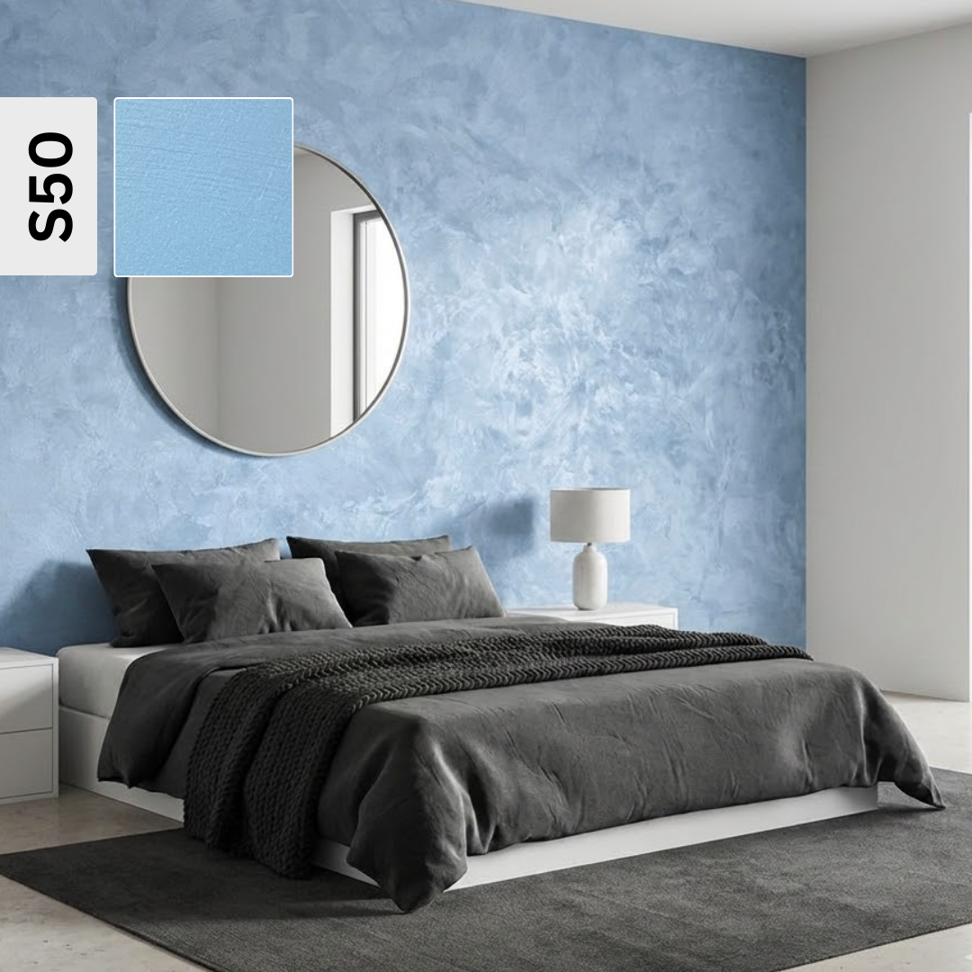 Vopsea decorativa Velvet pearl finish, Decosti (1/3 L) diverse culori S50