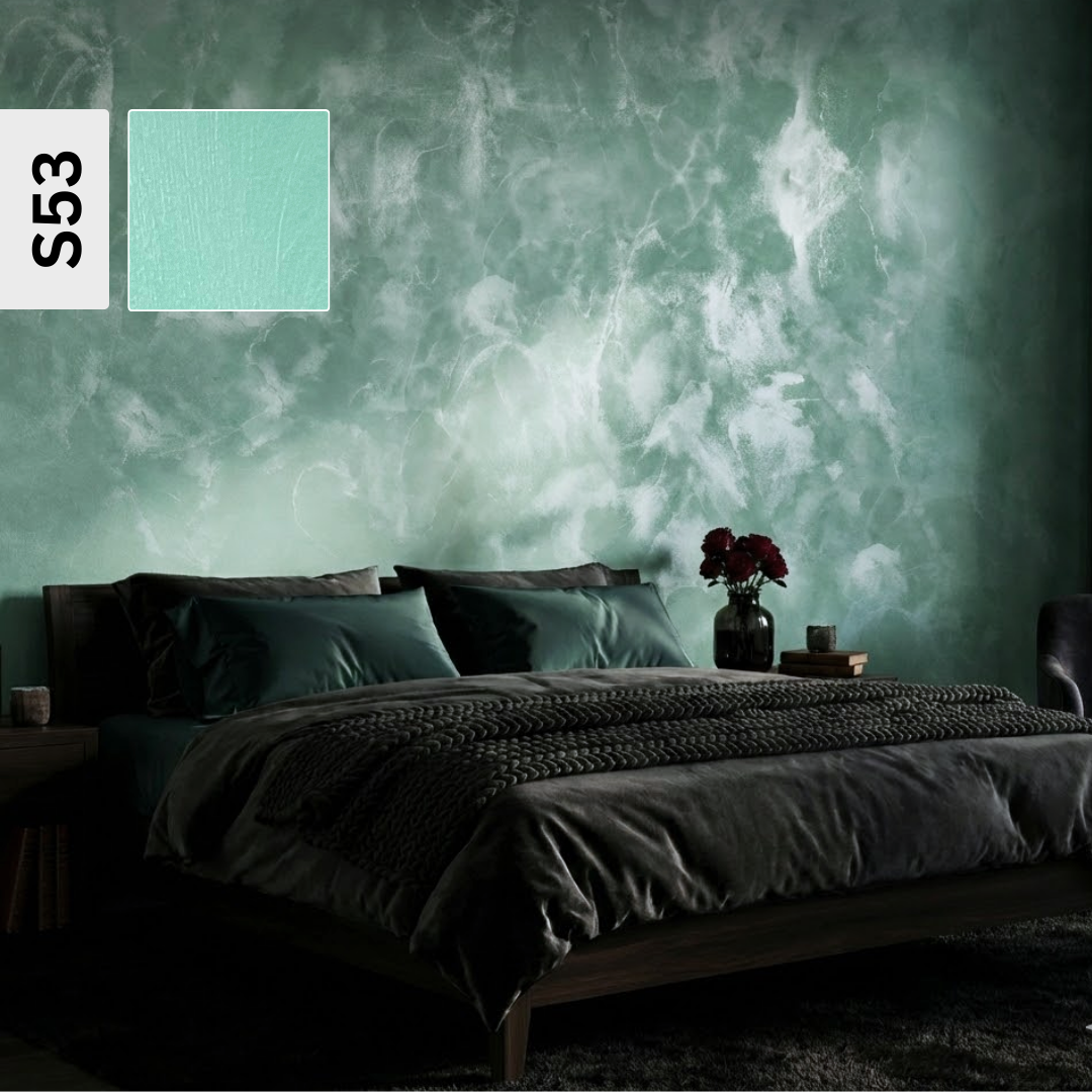 Vopsea decorativa Velvet pearl finish, Decosti (1/3 L) diverse culori S53