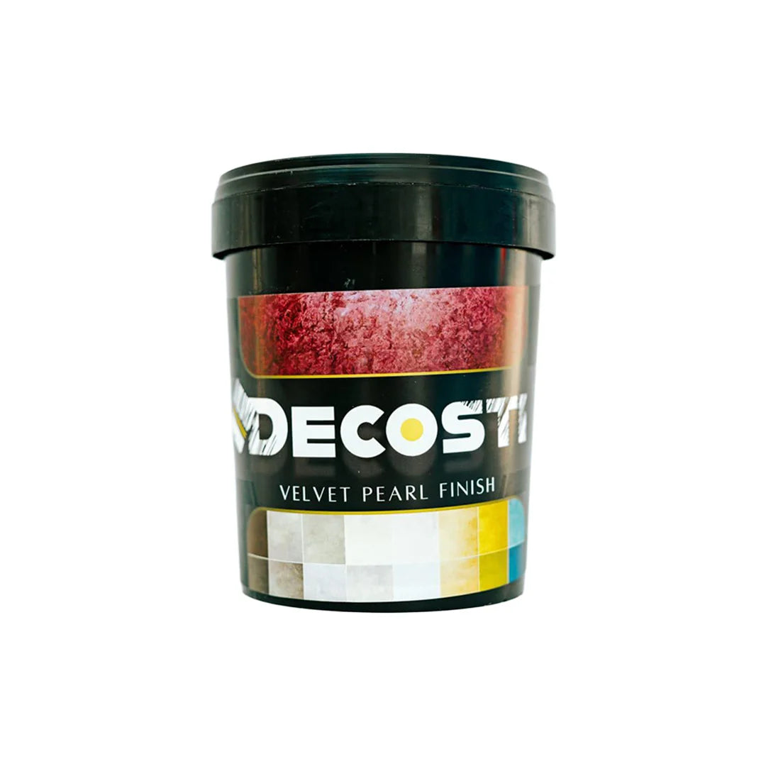 Vopsea decorativa Velvet pearl finish, Decosti (1/3 L) diverse culori