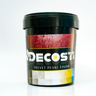 Vopsea decorativa Velvet pearl finish, Decosti