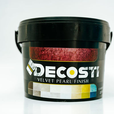 Vopsea decorativa Velvet pearl finish, Decosti